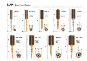 Feel Scissors USA - FEEL NAP Round Brush