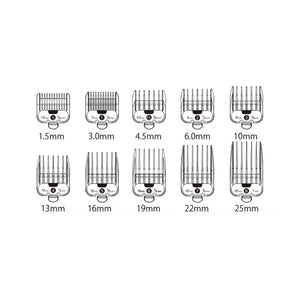 FEEL D900 clipper attachment combs, 10-size cutting guide set
