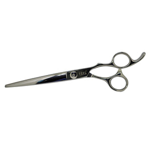 PROFEEL NY675 all-around cutting shears professional hair scissors with ergonomic handle, closed view